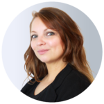 Portrait Mitarbeiterin Marketing